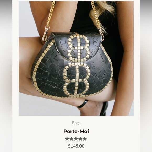 RAMLA Luxury Porte-Moi Handmade Moroccan Mosaic Bag - Picture 3 of 13